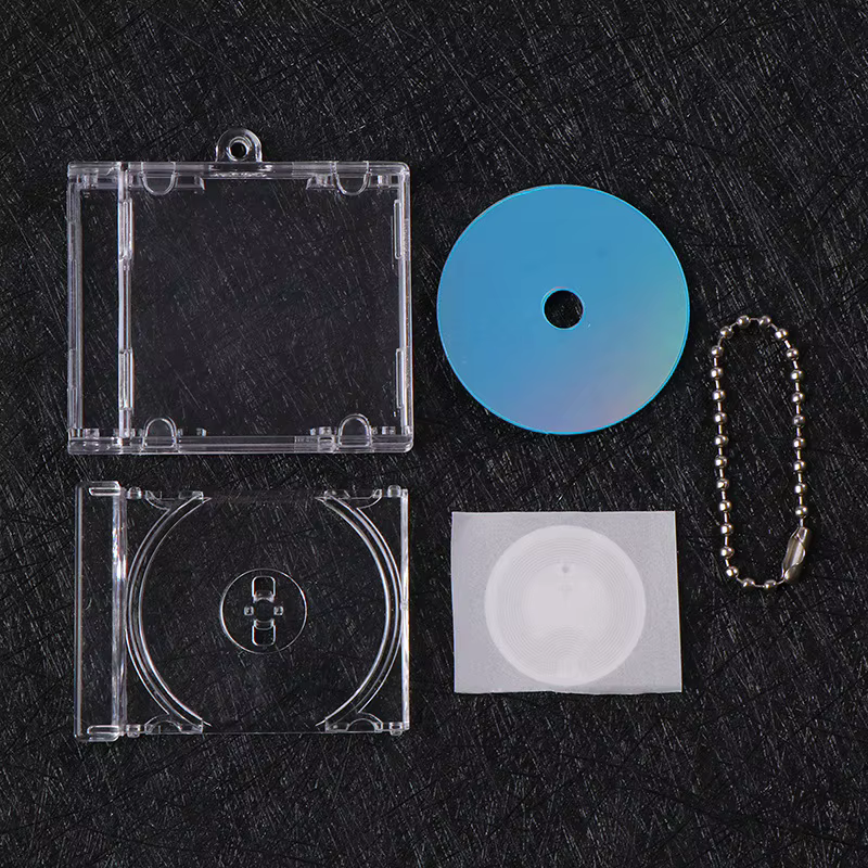 Porte-clés disque CD fonctionnel NFC