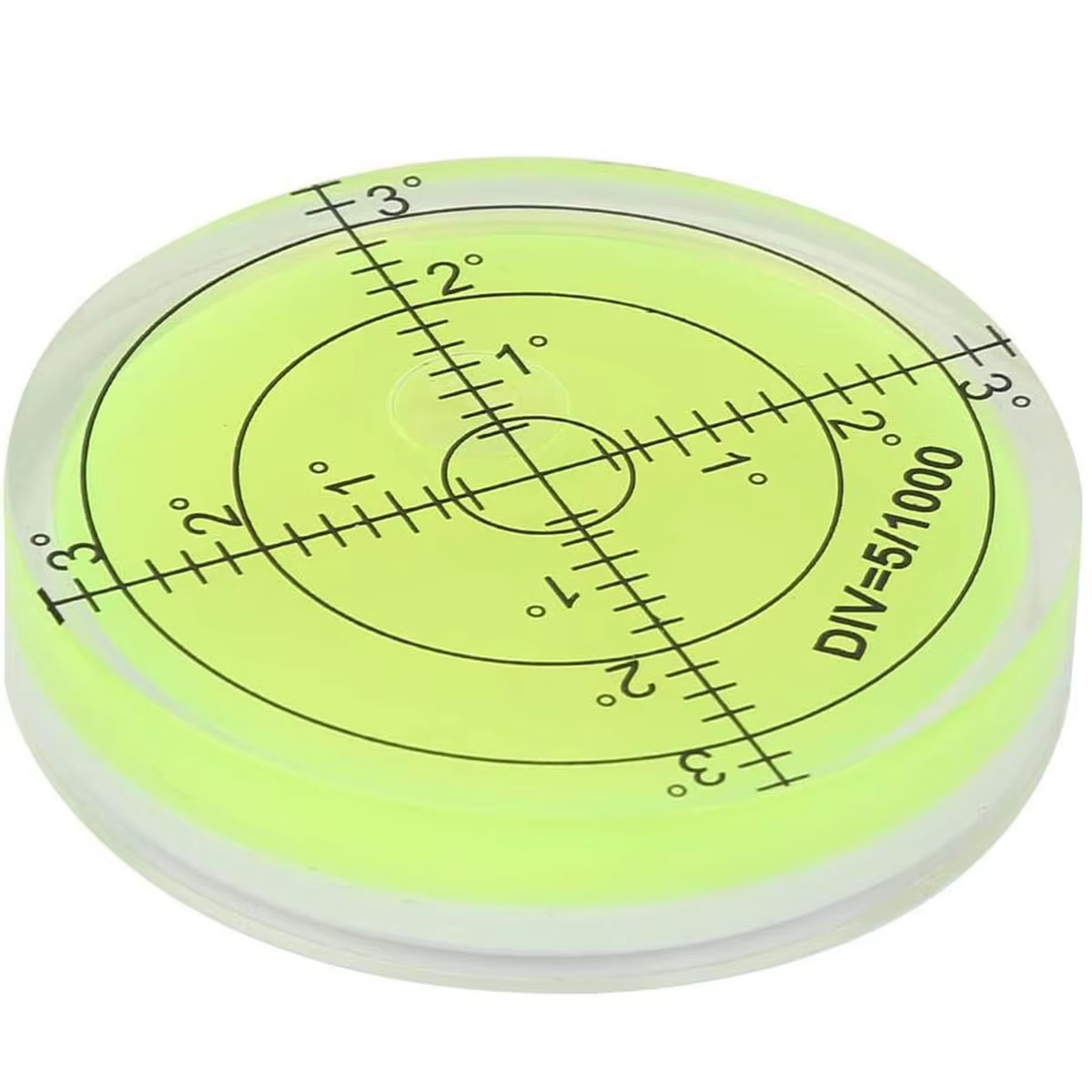 Petit niveau à bulle rond de 60 mm de diamètre