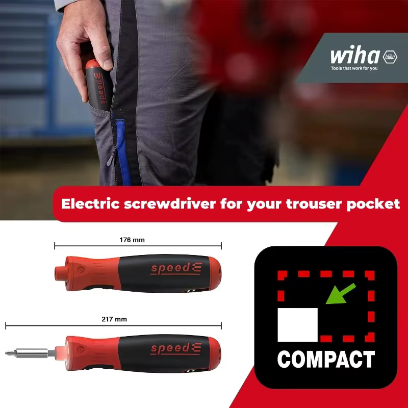 Wiha 45791 Tournevis électrique SpeedE PocketDrive 31 pièces 1