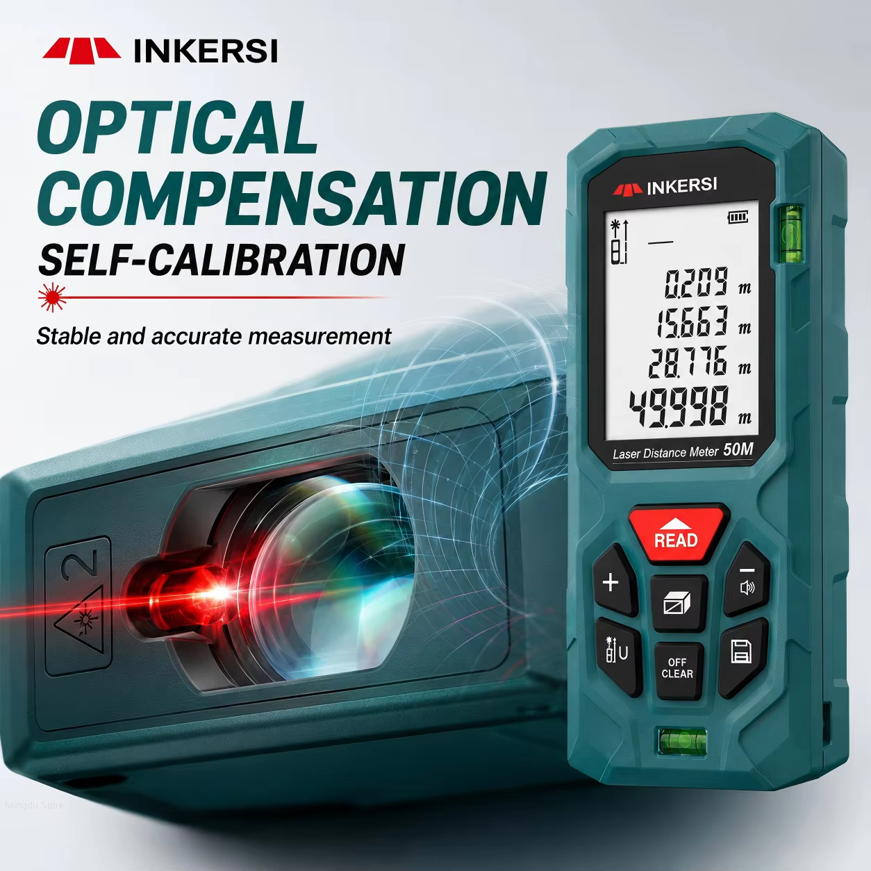 Télémètre laser INKERSI jusqu'à 120 m
