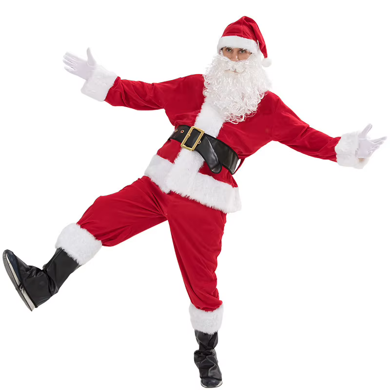 Costume de père noël complet pour adultes