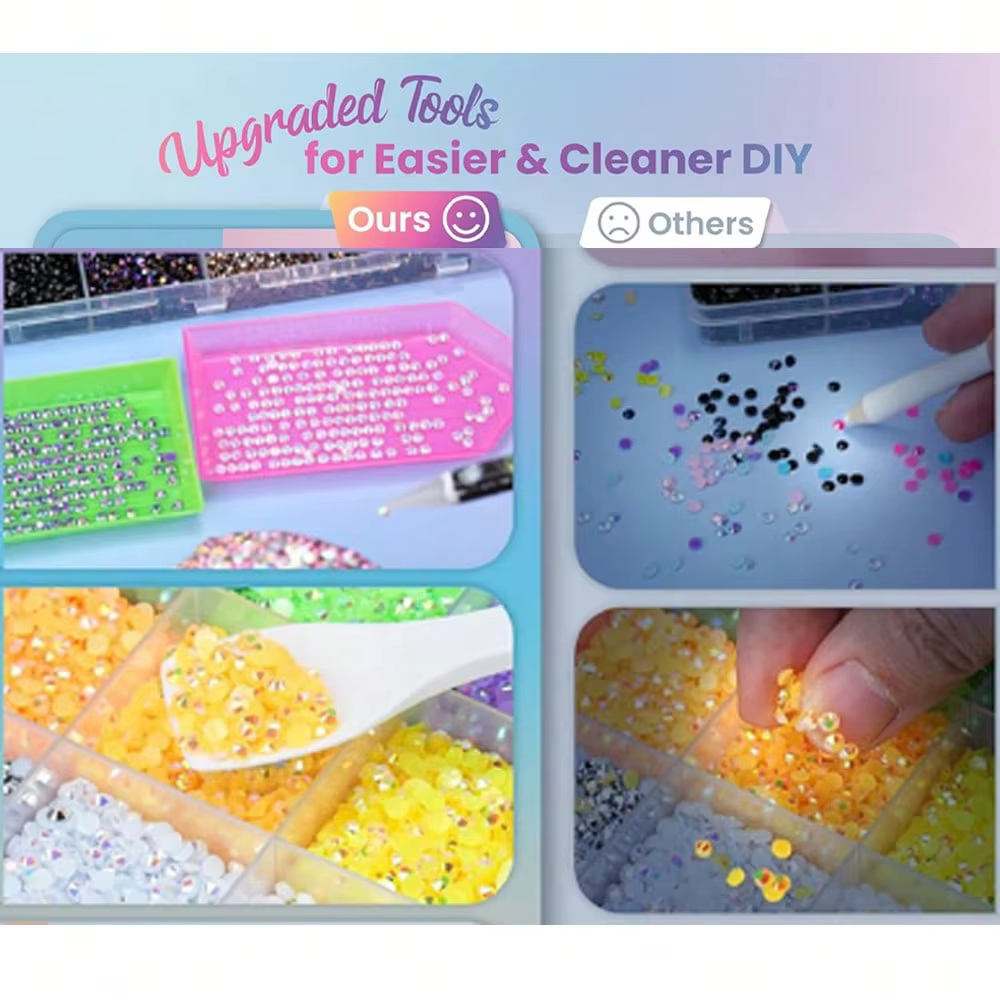 Kit de Découvertes 40 Couleurs 3MM pour Chaussures Crocs