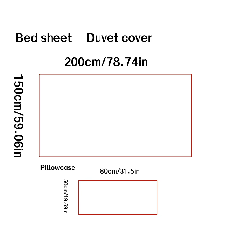 Ensemble de 3 pièces comprenant (1 taie d'oreiller + 1 drap + 1 housse de couette) Drap jetable, housse de couette, taie d'oreiller, literie de voyage épaisse pour hôtel, résistante à la saleté, facil