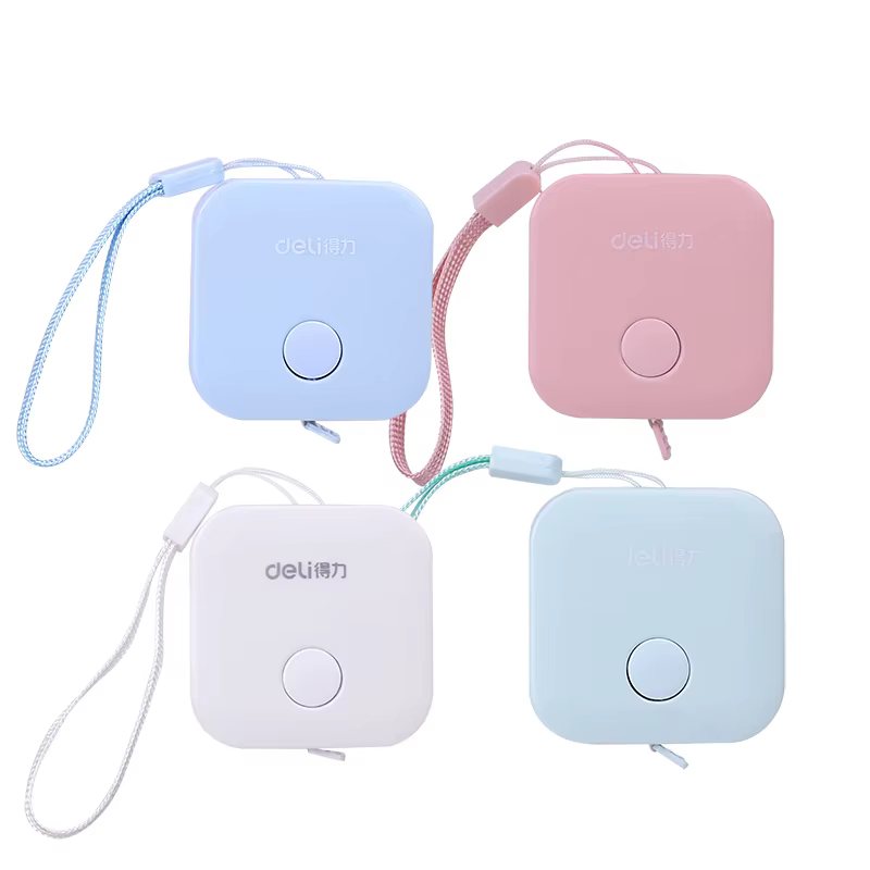 Deli – ruban à mesurer Portable en cuir