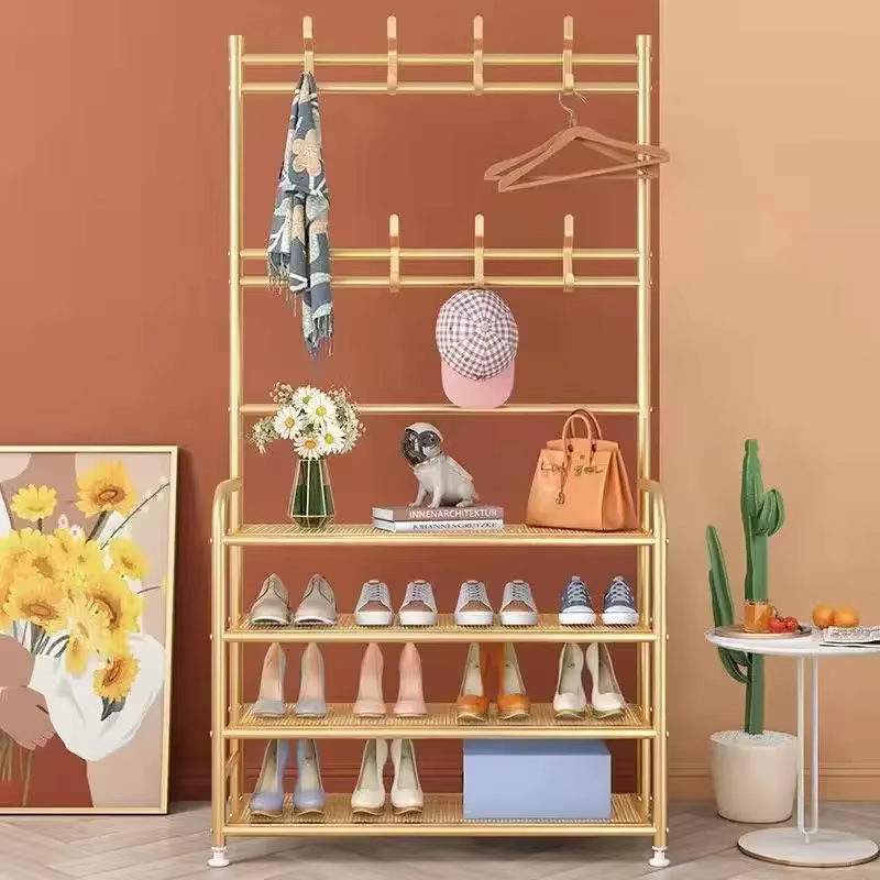 Porte-chaussures sur pied multi-niveaux