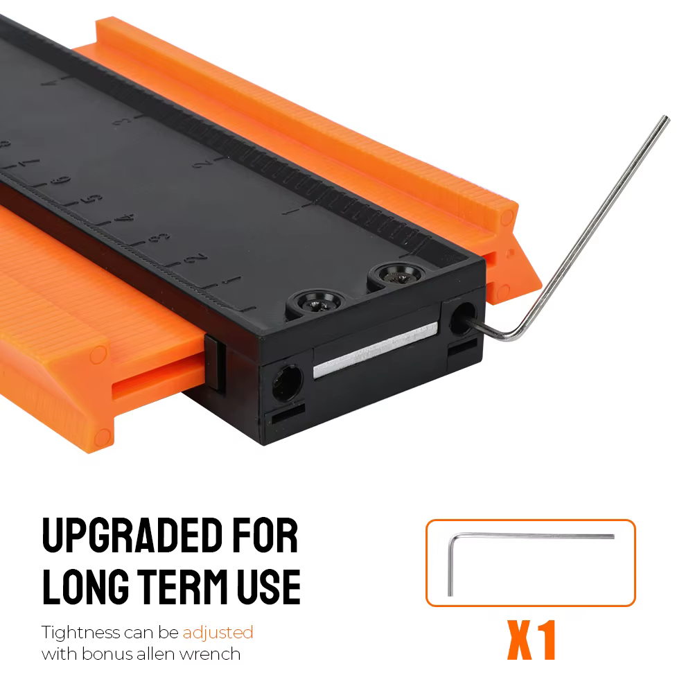 Règle de mesure Meethulp pour carreaux stratifiés