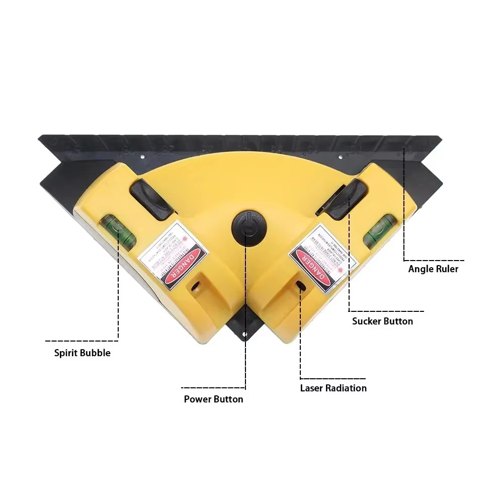 90 ° Niveau laser infrarouge