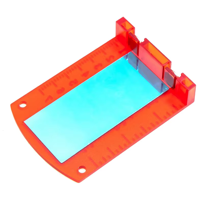 Plaque de carte cible laser 10cm x 7cm