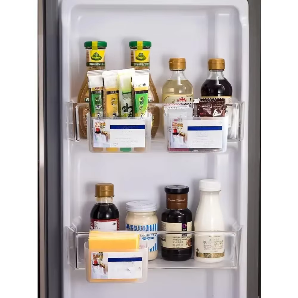 Lot de 2 supports à fromage tranché pour réfrigérateur