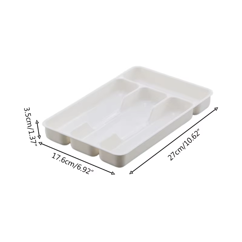 Nouveau tiroir de cuisine organisateur de couverts fourchette cuillère argenterie ustensile