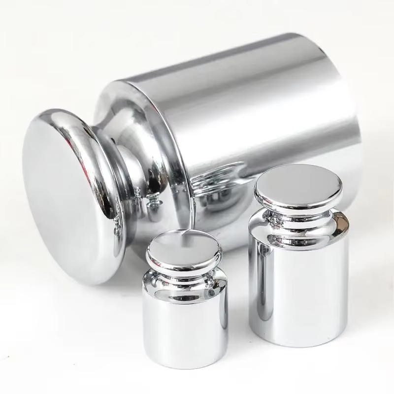 Outils de mesure 100g/200g/300g Grammes Balances Ensembles de poids d'échelle Chromage Outil d'étalonnage précis