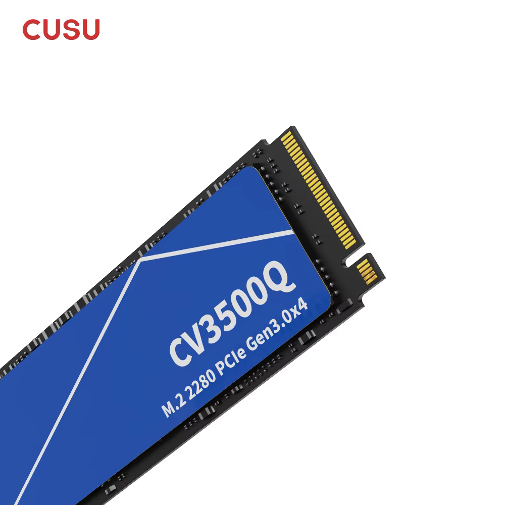 Disque SSD M.2 NVMe CUSU 1 To 2 To 512 Go 256 Go 2280 PCIe 3.0 pour Ordinateur de Bureau et Portable