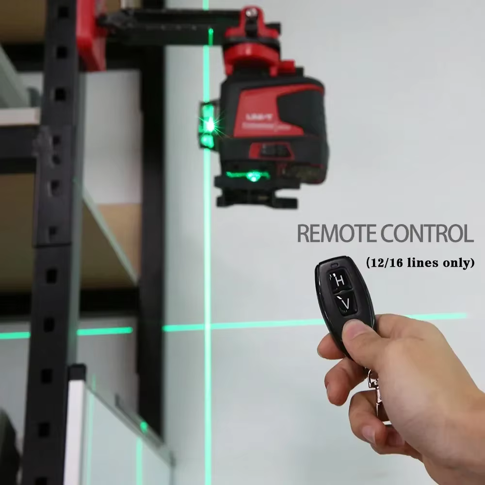T LM576LD-e 16/12 Lignes 4D Niveau Laser vert ligne Autochute 360 Horizontal Et Vertical Super injuste