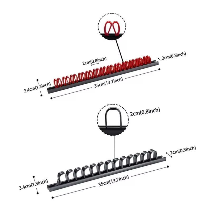 E8BD Organisateur tournevis solution stockage pratique pour les salles d'outils à domicile accédez facilement vos