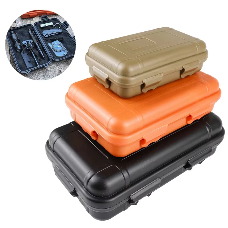 Grande boîte de rangement pour outils de survie en plein air