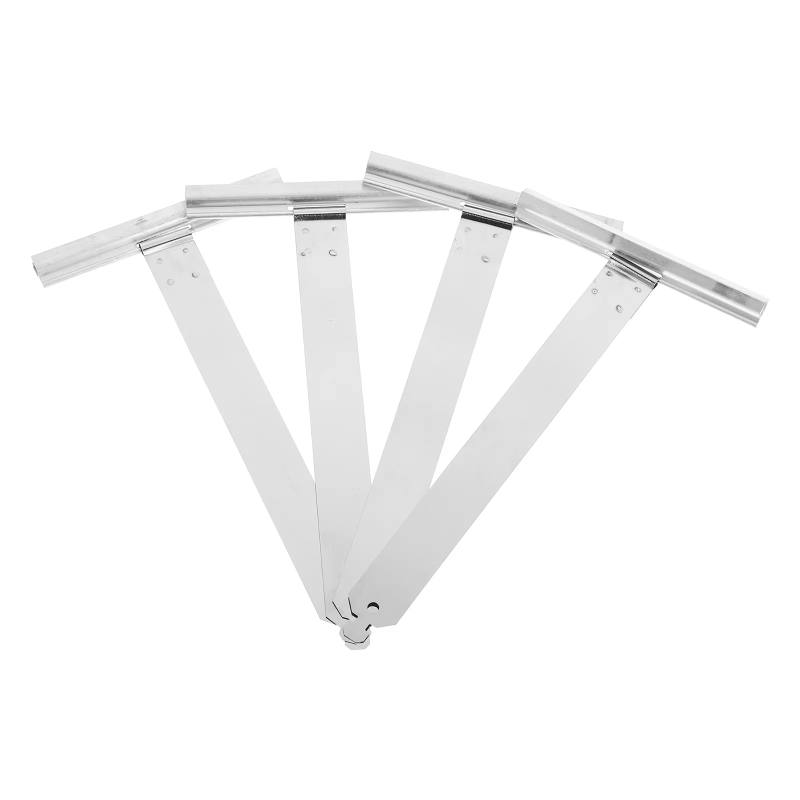 Accessoires de volets roulants en acier inoxydable, volets d'appartement, pièces à ressort, réparation de fenêtre, stores en alliage d'aluminium, 4 pièces