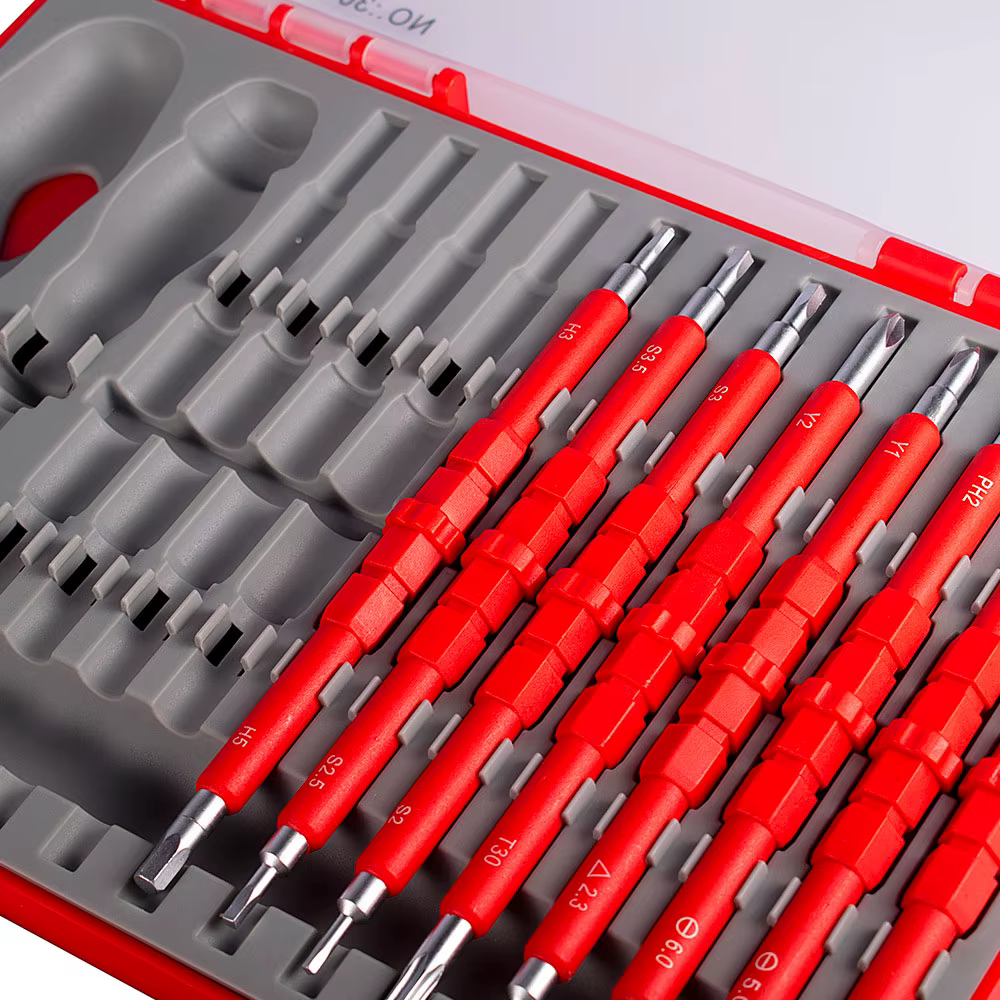 Jeu de tournevis isolés 26 en 1 1000V