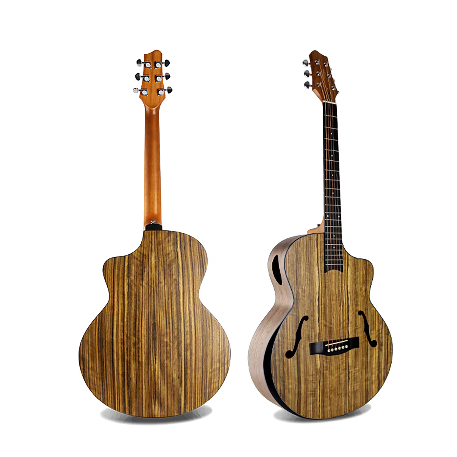 Guitare acoustique en bois entièrement faite à la main, style jazz, 41 pouces, couleur essentielle, 6 cordes, folk, super beauté, haute qualité