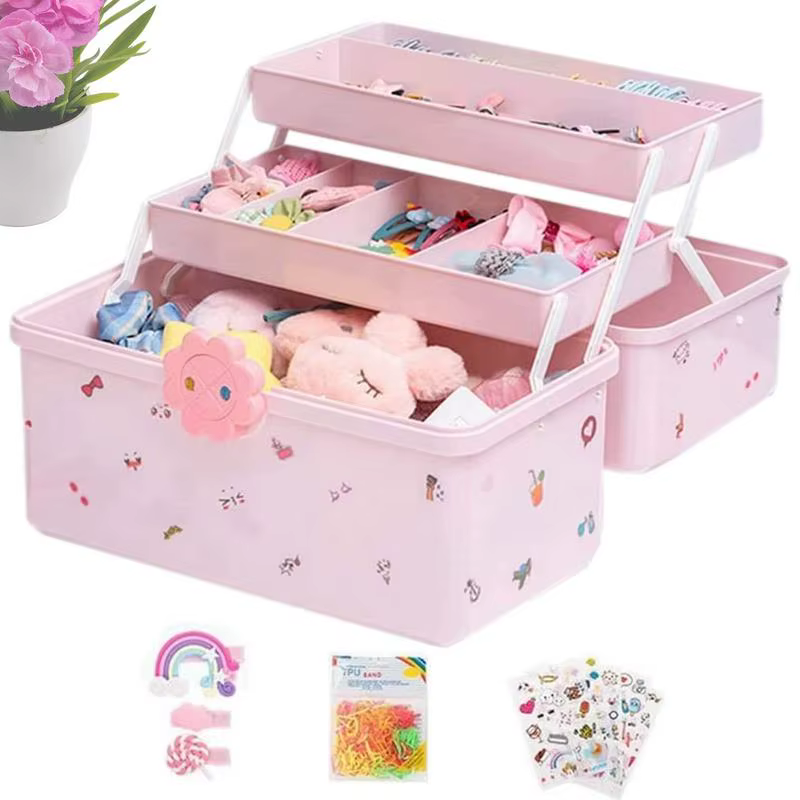 Organisateur d'accessoires pour cheveux de petite fille