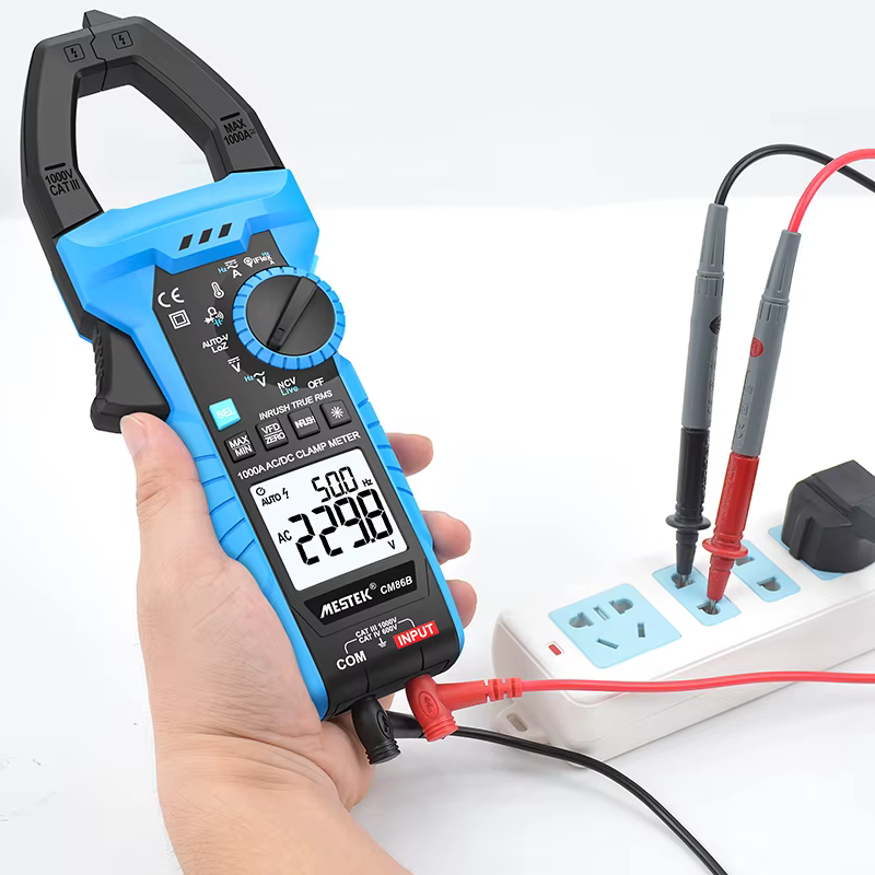 Pince ampèremétrique Mestek CM86B True-RMS 1000A AC/DC avec IFlex