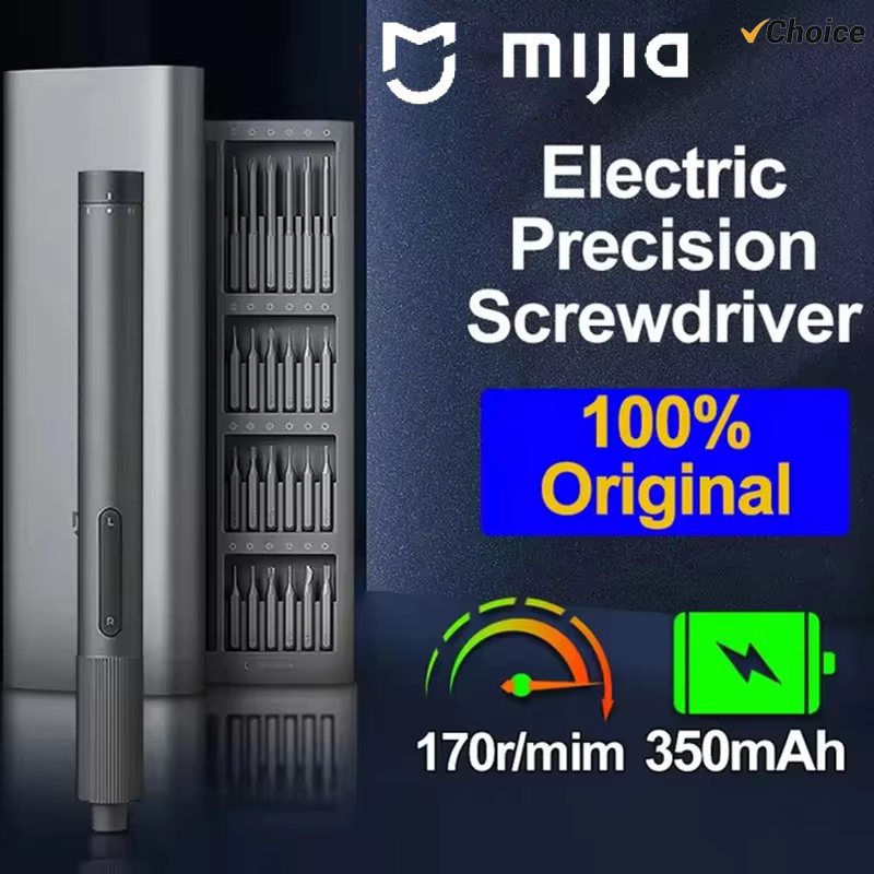 Nouveau kit de tournevis de précision électrique MIJIA avec 24 embouts magnétiques