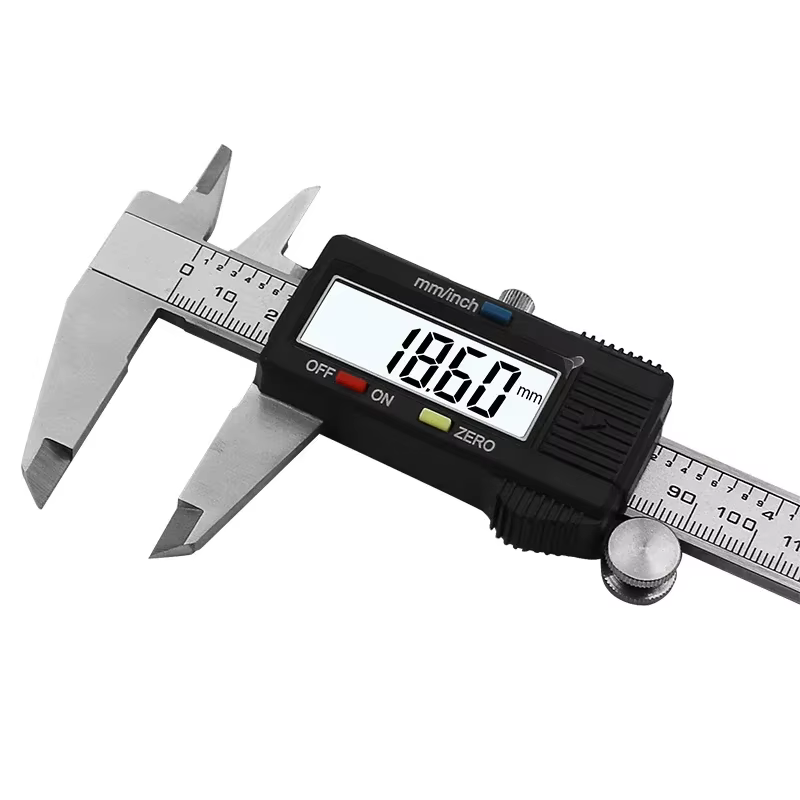 Outil de mesure pied à coulisse numérique en acier inoxydable 6 "150mm Messschieber Paquimetro Instrument