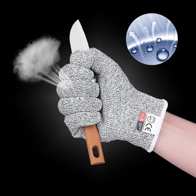 Gants de sécurité anti-coupure de niveau 5