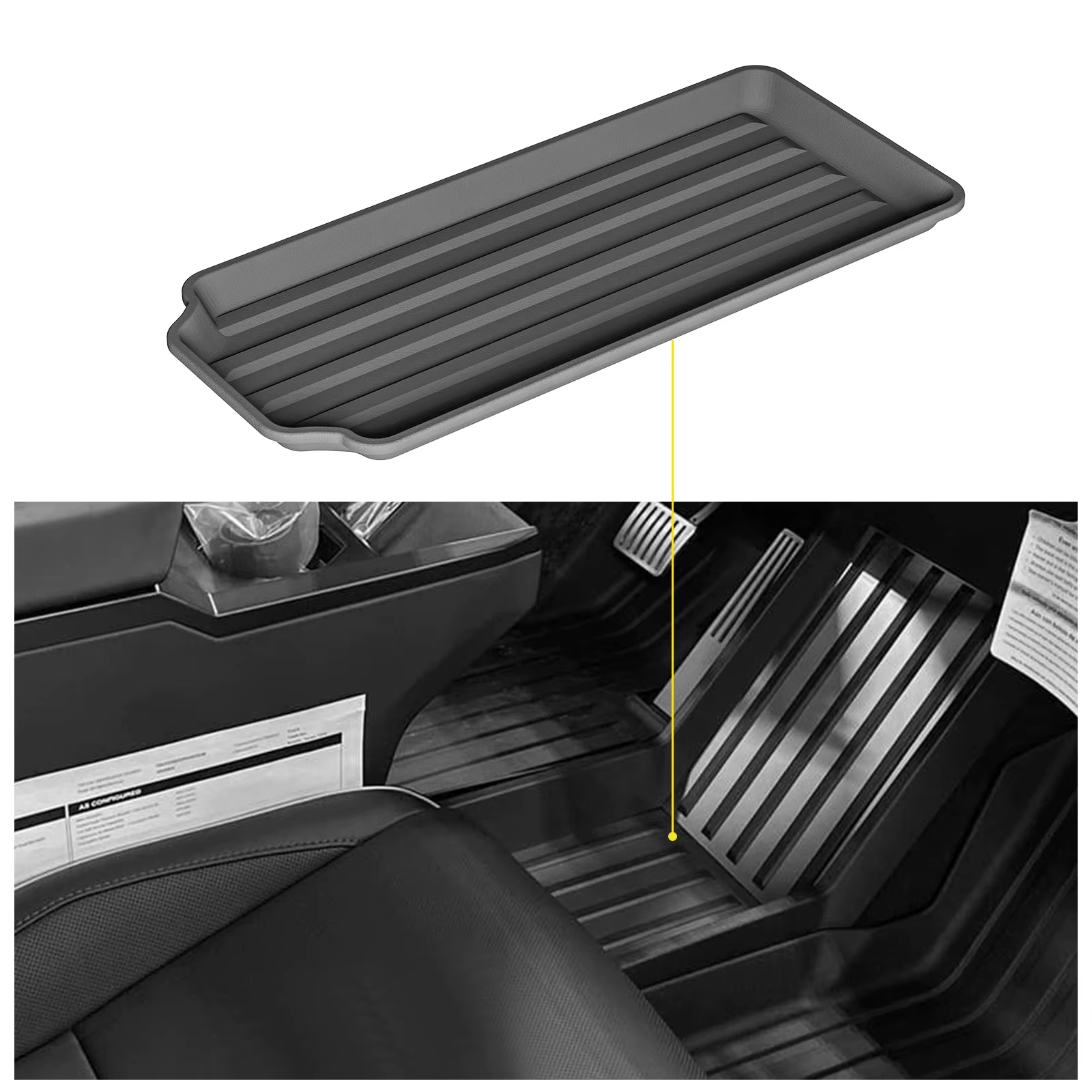 Boîte de rangement pour voiture Tesla Cybertruck 2024 2025