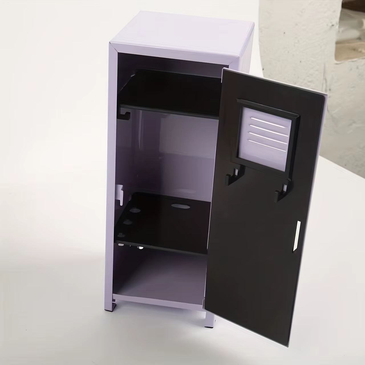 Armoire de rangement en métal Kawaii