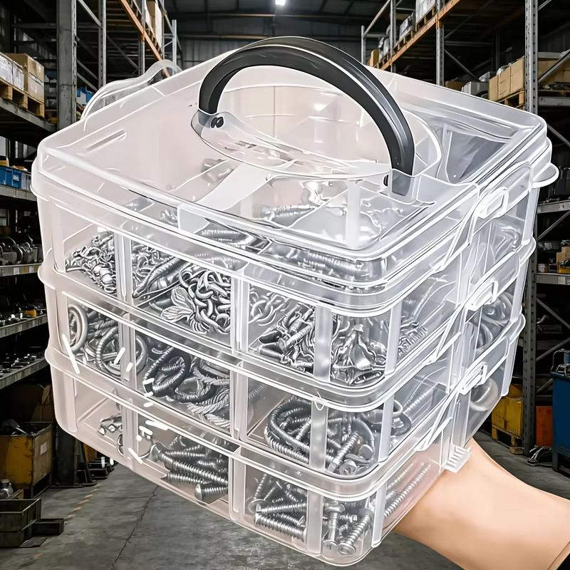 1 boîte de rangement portable détachable