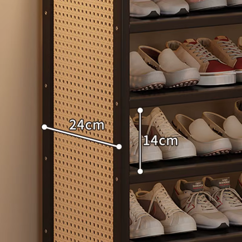 Meuble à Chaussures Pliable de Luxe Portable