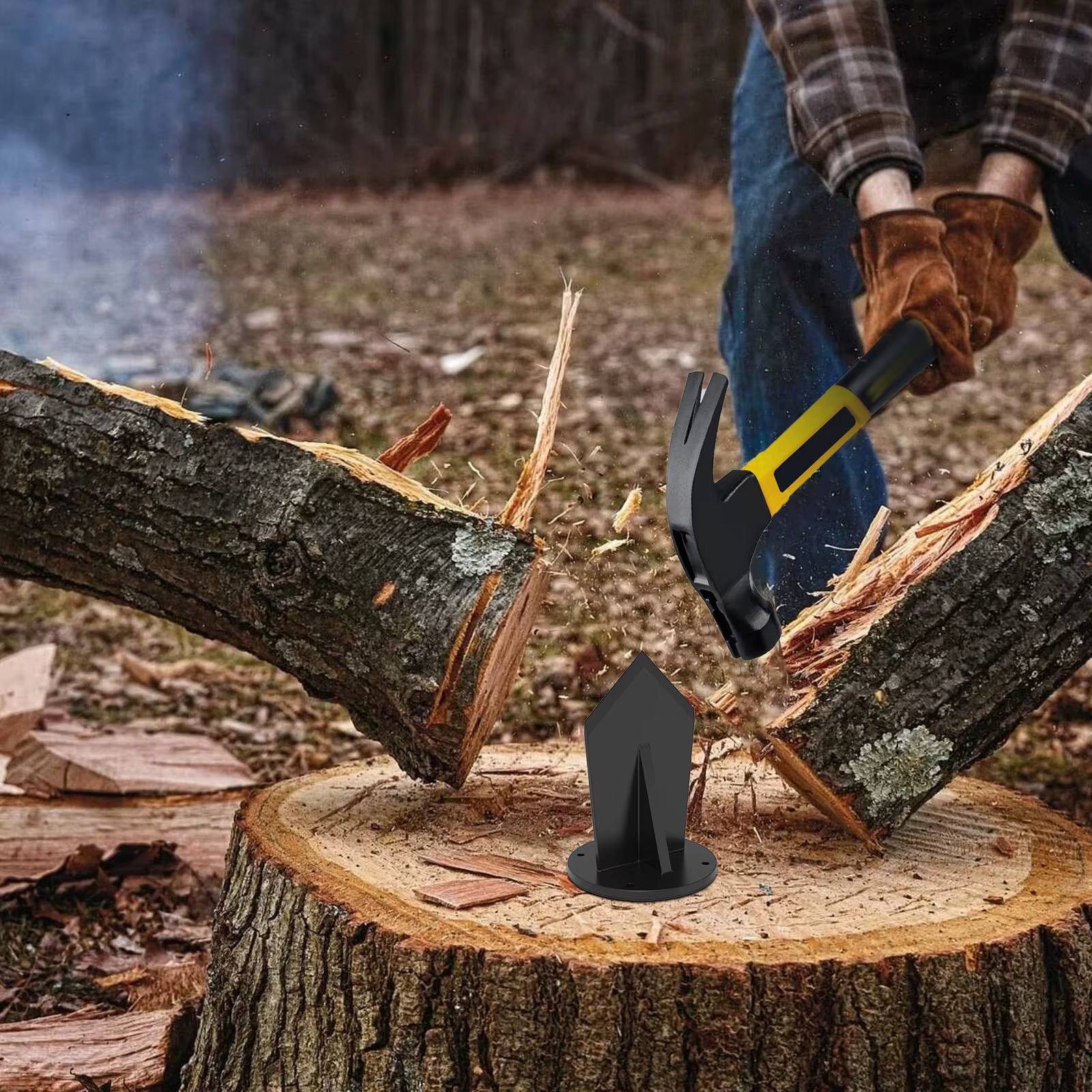 Séparateur de bois de chauffage