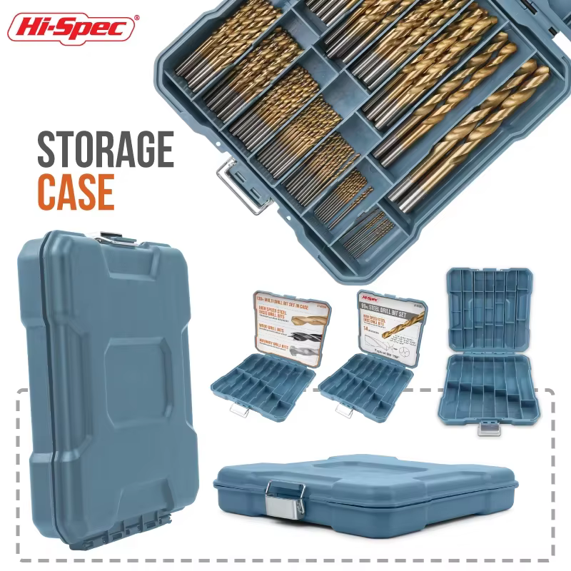 Boîte de rangement vide pour forets