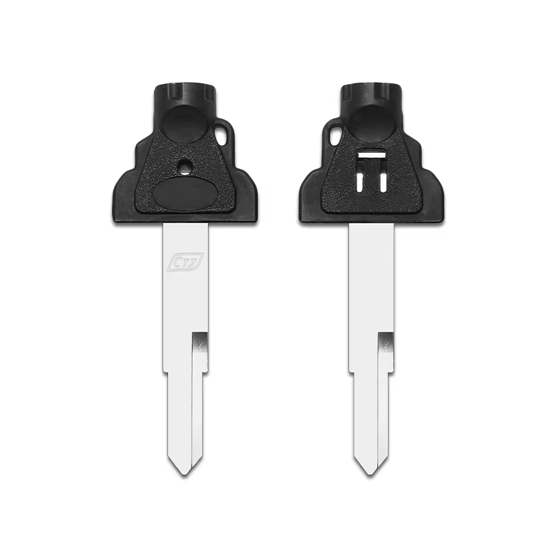 Clé de moto DL adaptée aux motos KYMCO 400, CT250, 300, Curve Lover, avec couvercle magnétique adhésif