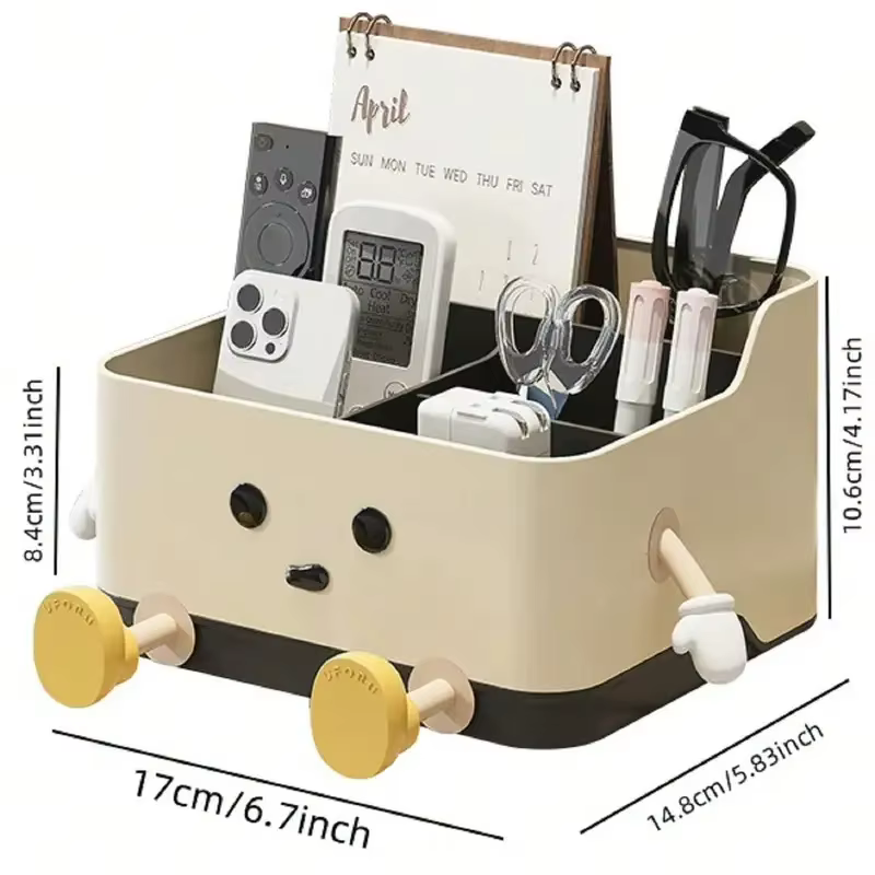 Boîte de rangement multifonctionnelle pour bureau