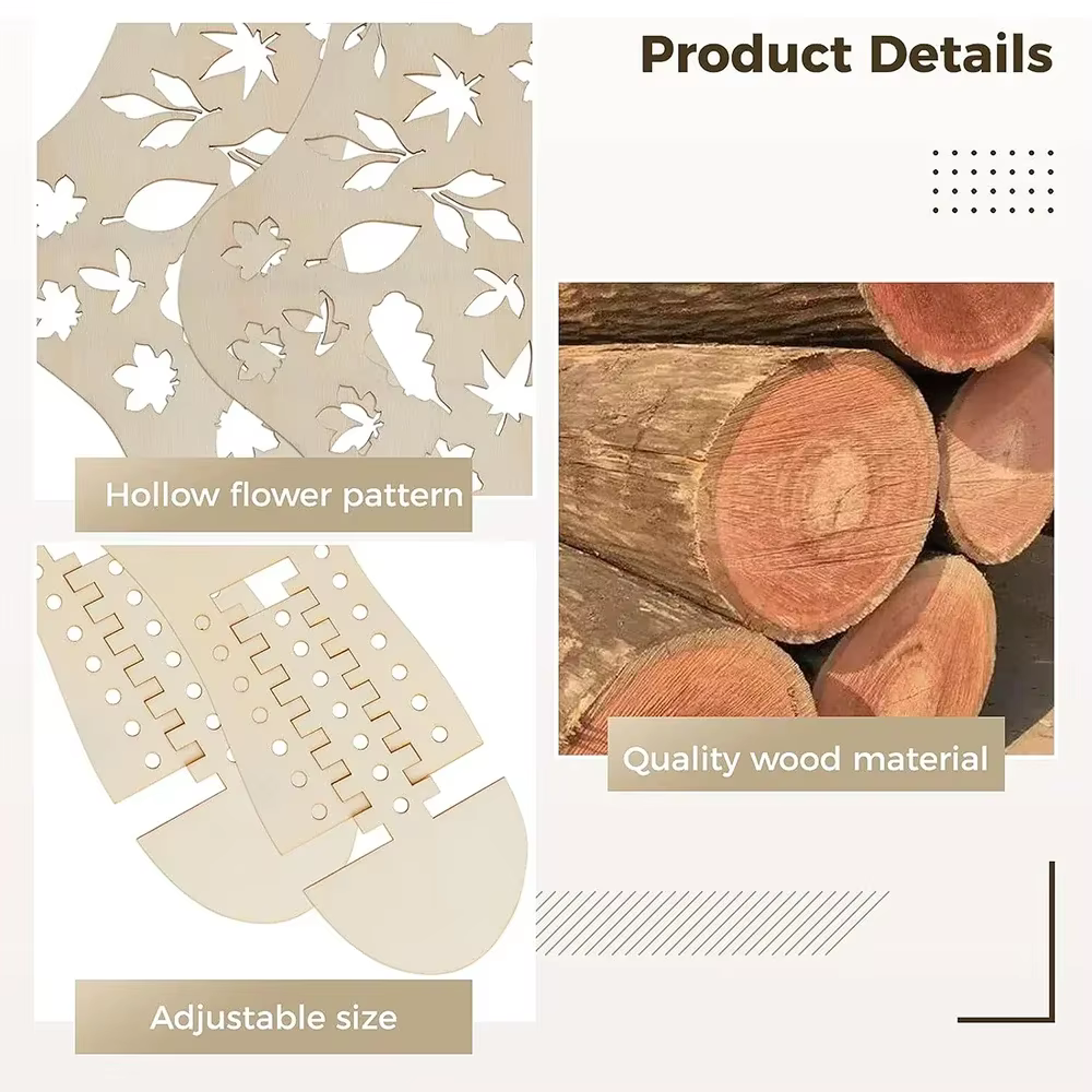 Ensemble de chaussettes en bois