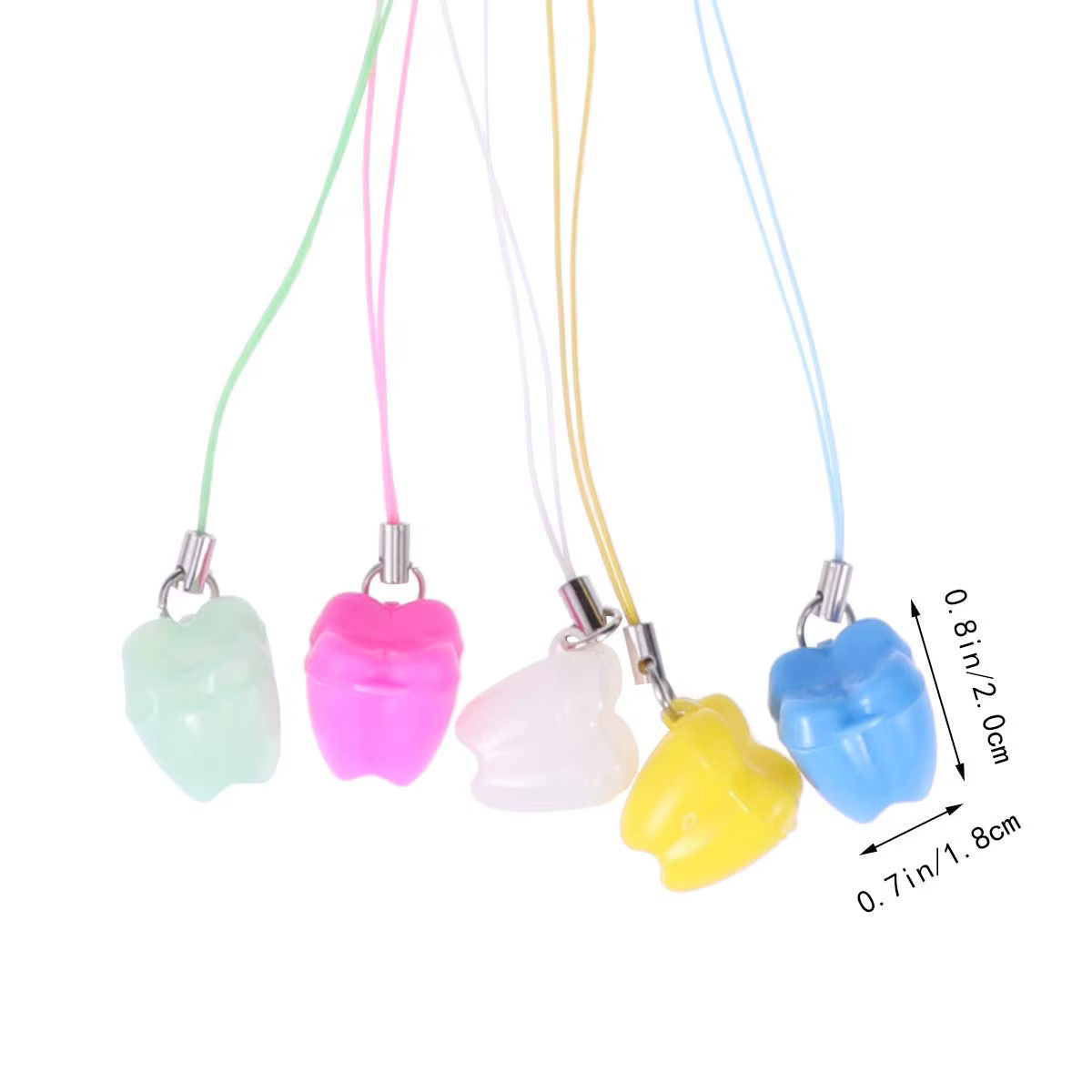 Boîte à dents en forme de dent pour bébé, boîtes de rangement de dents de lait pour enfants, conteneur d'évaluation de dents à feuilles caduques pour enfants, boîte-cadeau pour nouveau-né, 50 pièces