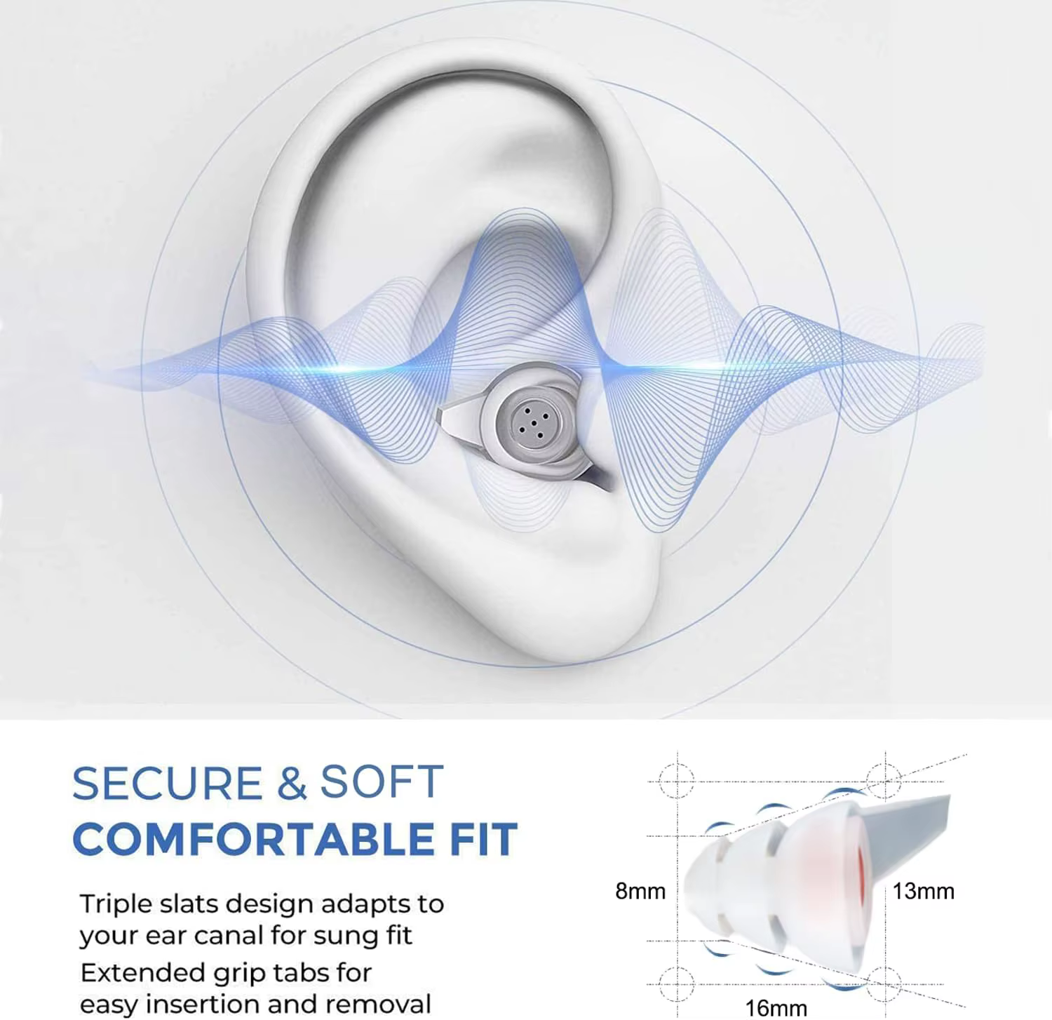 Bouchons d'oreilles de tir pour le son de ramassage