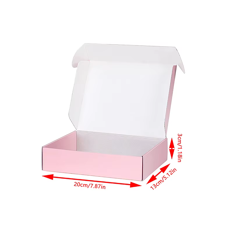 Boîtes d'Expédition en Carton Ondulé pour Emballage de Cadeaux Artisanaux
