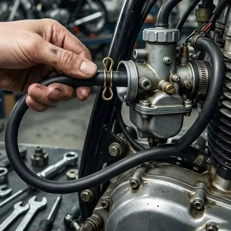 Tuyau de carburant pour moto
