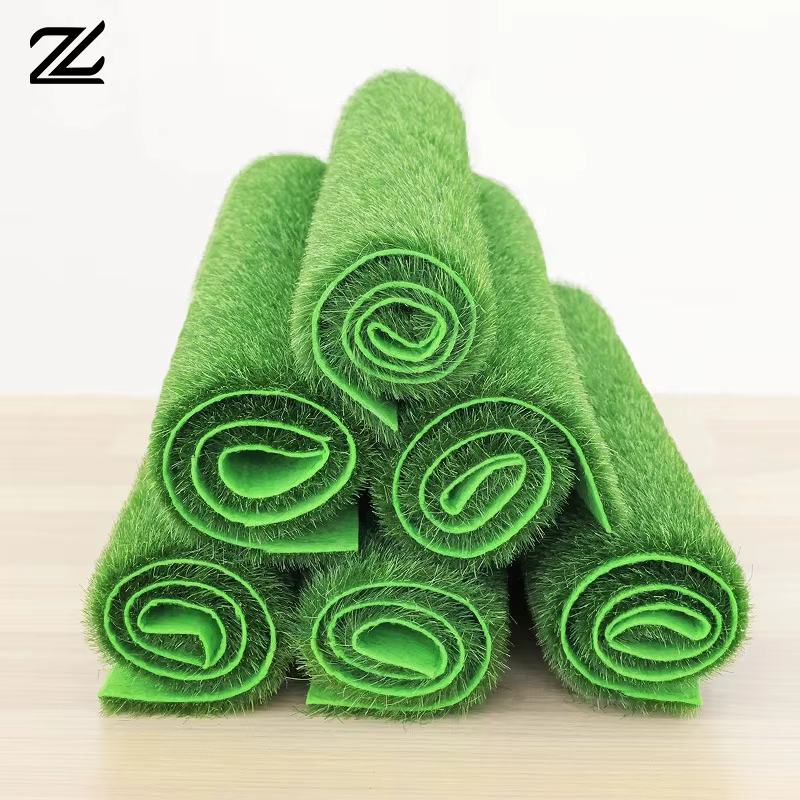 30*30CM tapis d'herbe vert gazon artificiel tapis de gazon faux Sod Simulation mousse pelouse bricolage Micro paysage décoration de la maison
