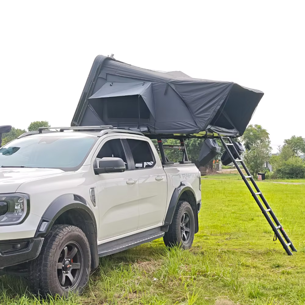 Tente de camping ABS pour Ford Ranger RAM Chevy Silverado Nissan Frontier, tente de toit rigide imperméable pour camion 4x4