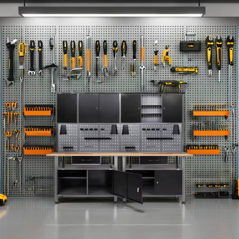 Armoires de rangement de garage robustes