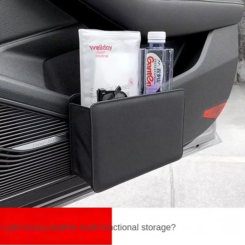 Poubelle de voiture, boîte de rangement pour porte de voiture