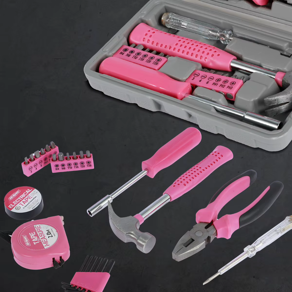 Kit d'outils de réparation domestique 13/24 pièces