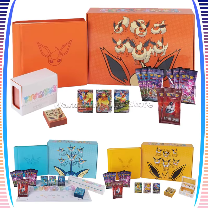 Carte Pokemon Eevee, boîte-cadeau avancée