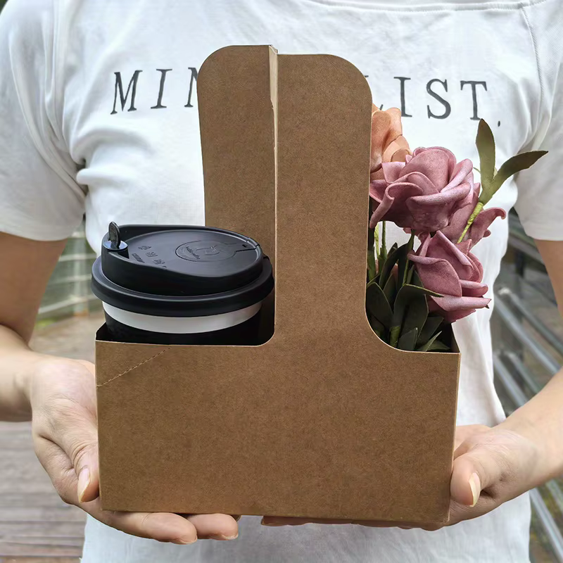 Coffrets cadeaux floraux avec poignées