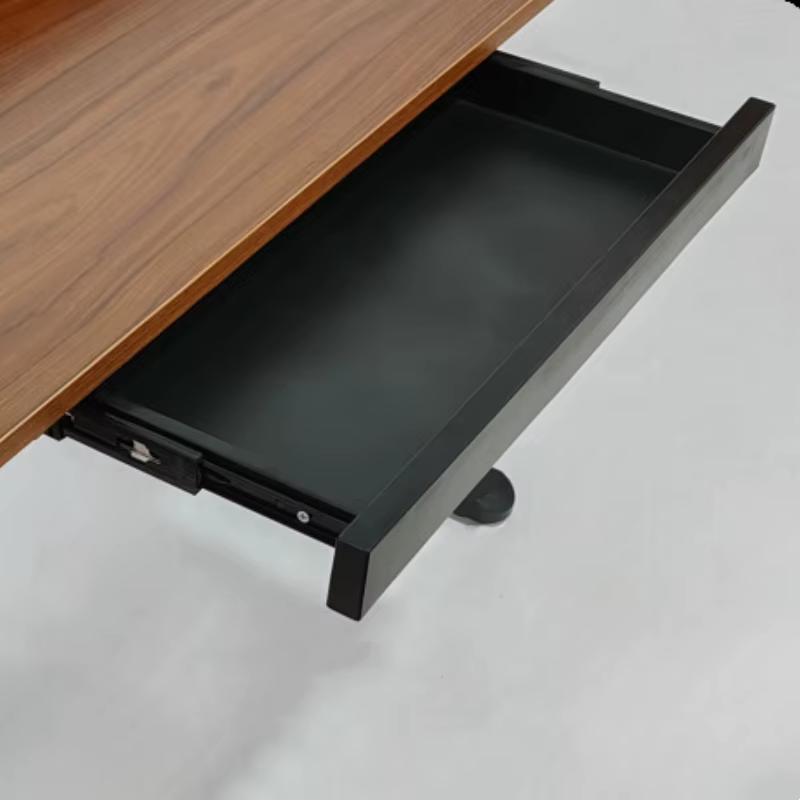  Tiroir sous bureau 48 cm en ABS, organisateur multifonctionnel, plateau de rangement coulissant pour table d'ordinateur, silencieux pour la maison