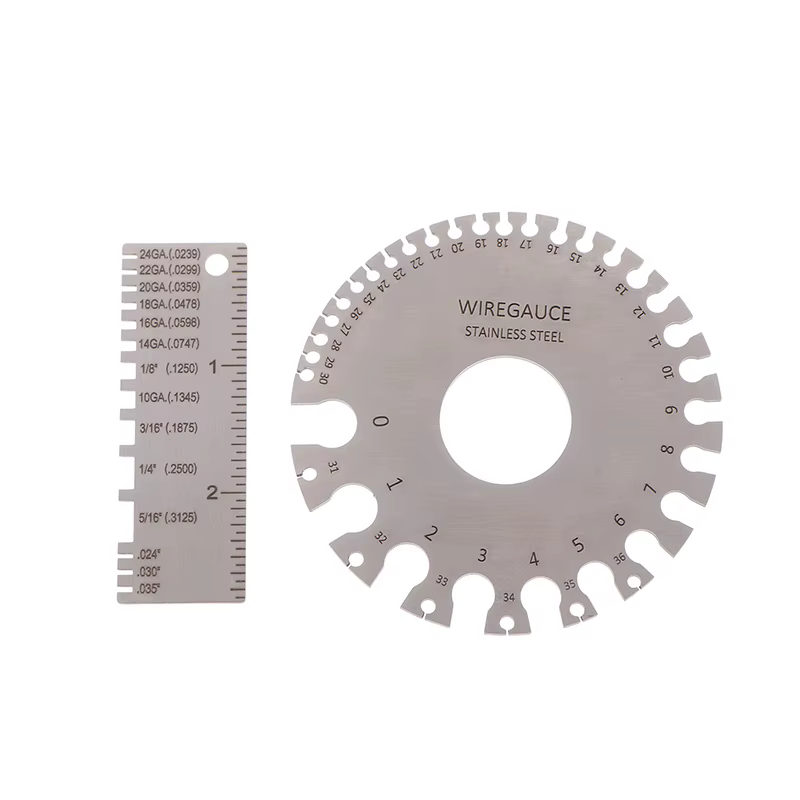 Jauge de fil ronde AWG SWG 0-36