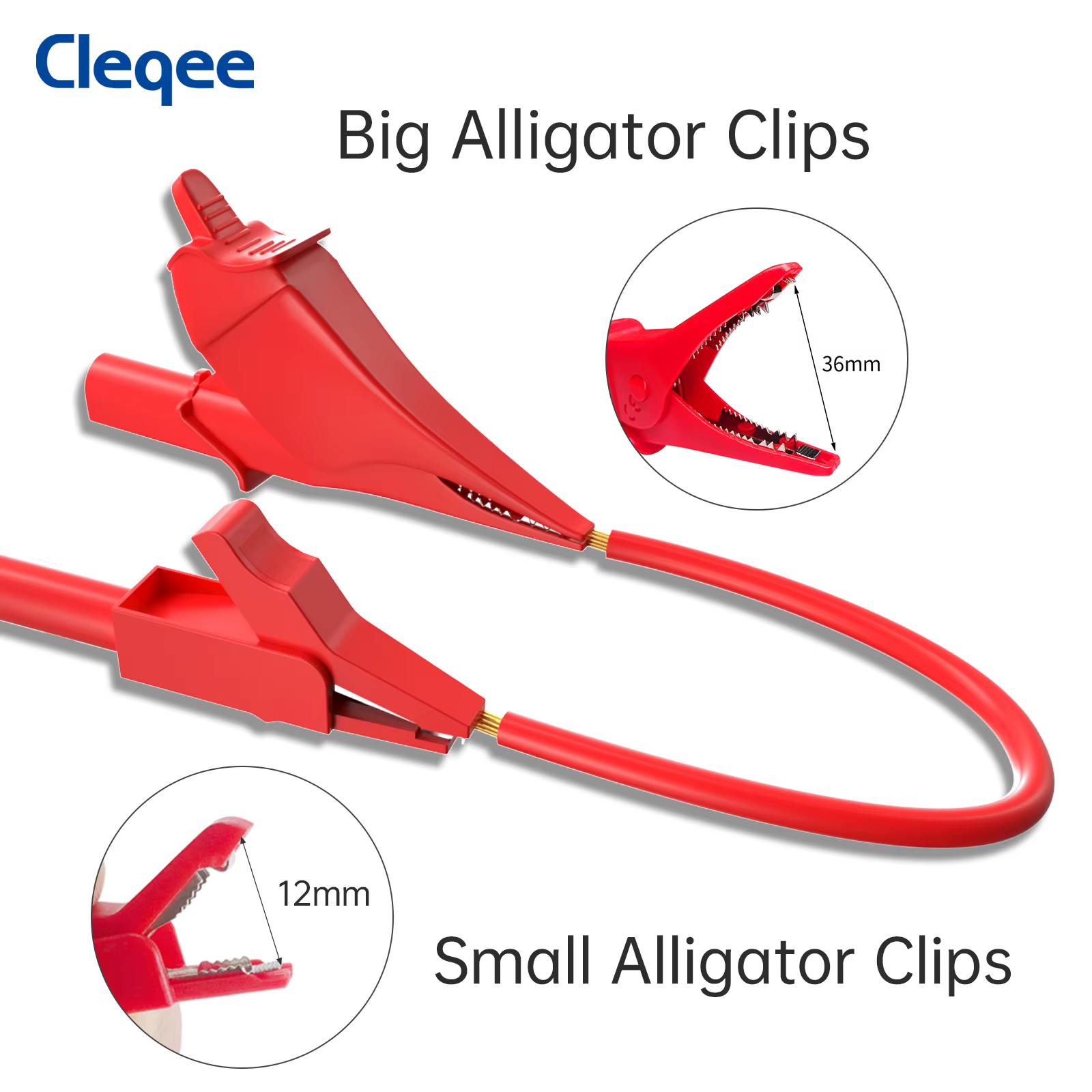 Cleqee-Kit de fils de test multimètre en silicone P1925
